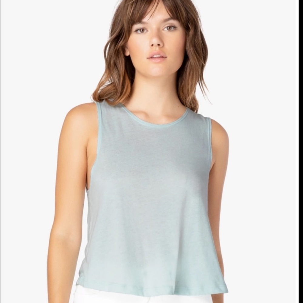 Beyond Yoga Boyfriend Jersey Aquarius Tank NWT